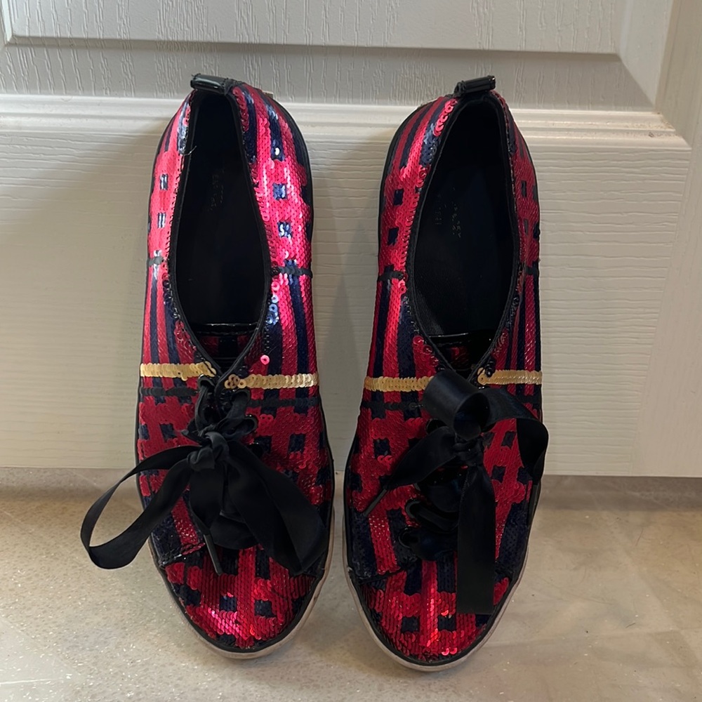 Coach Sequin Sneakers